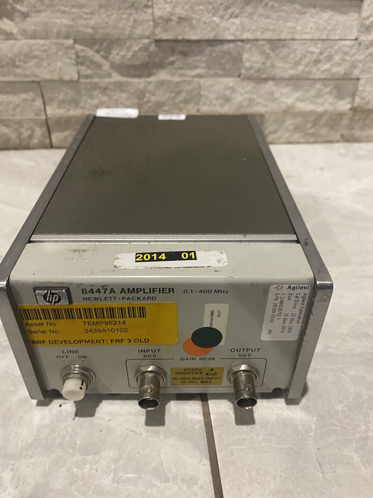 Hewlett Packard HP8447A Amplifier