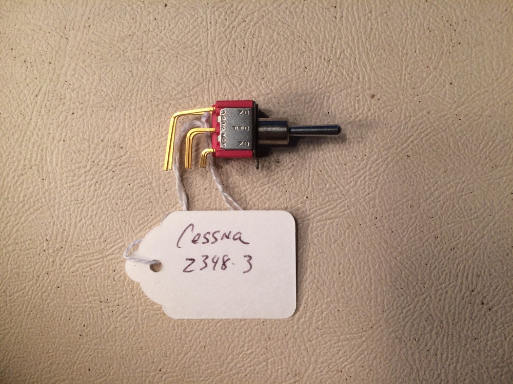 Cessna 2348-3 Audio Panel Switch