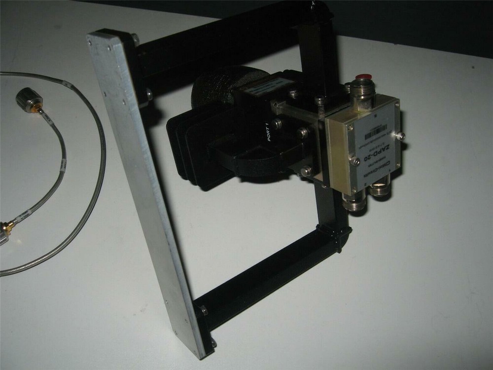 SMI SECTOR MICROWAVE SM75-1296-1 Waveguide Switch + ZAPD-20 MDS