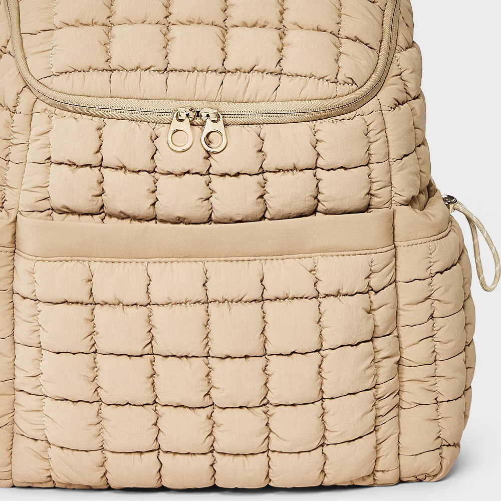 Puffer Backpack - Universal Thread Tan