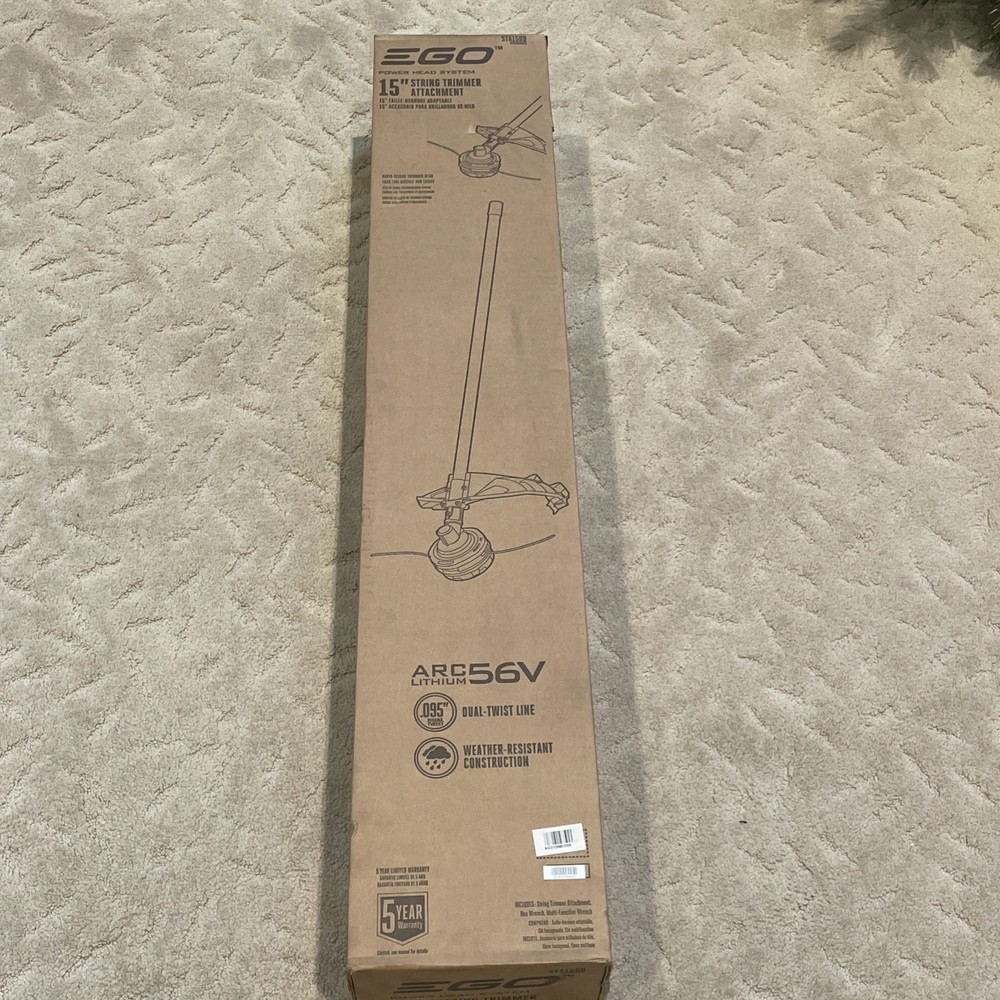 EGO STA1500 15" String Trimmer Attachment. Power Head System