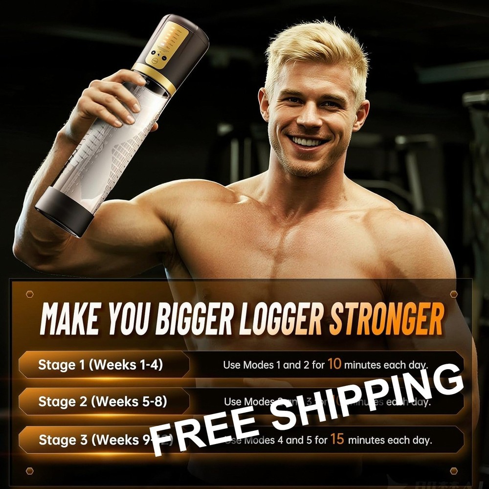 Premium Automatic Penis Pump 5 Training Modes High Quality Men Erection Device