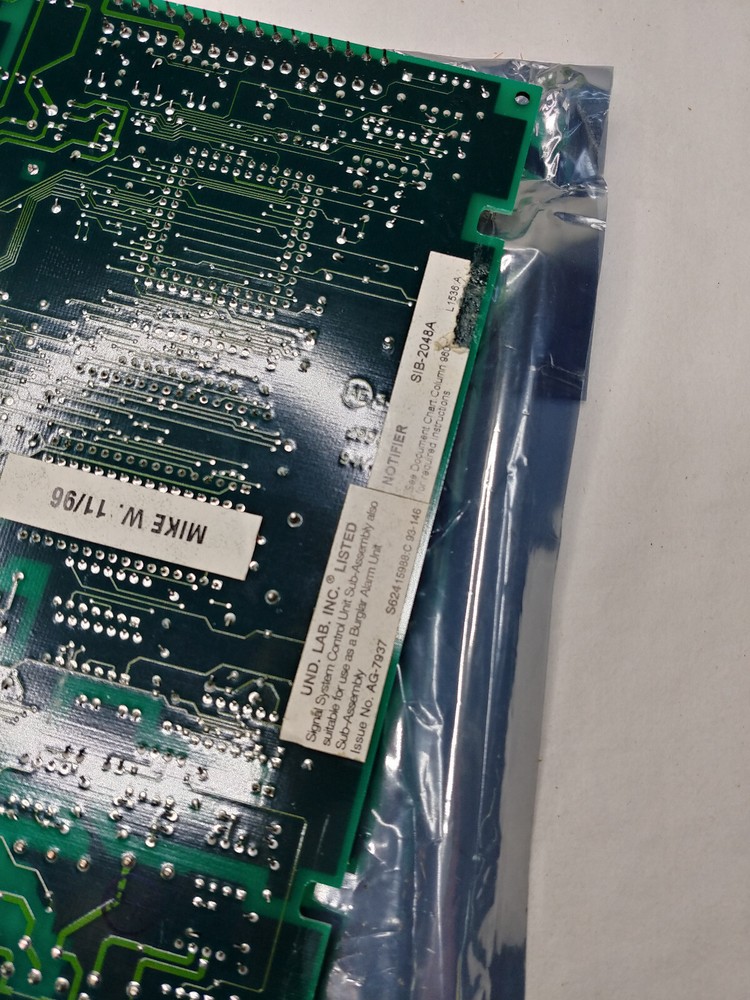 NOTIFIER SIB-2048 FIRE ALARM NETWORK SERIAL INTERFACE BOARD MODULE