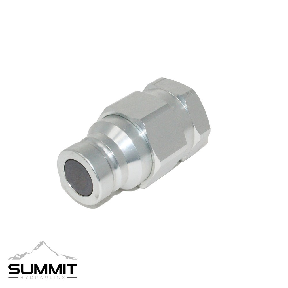 1” SAE High Flow Flat Face Hydraulic Quick Connect Coupler Set, 1” Body