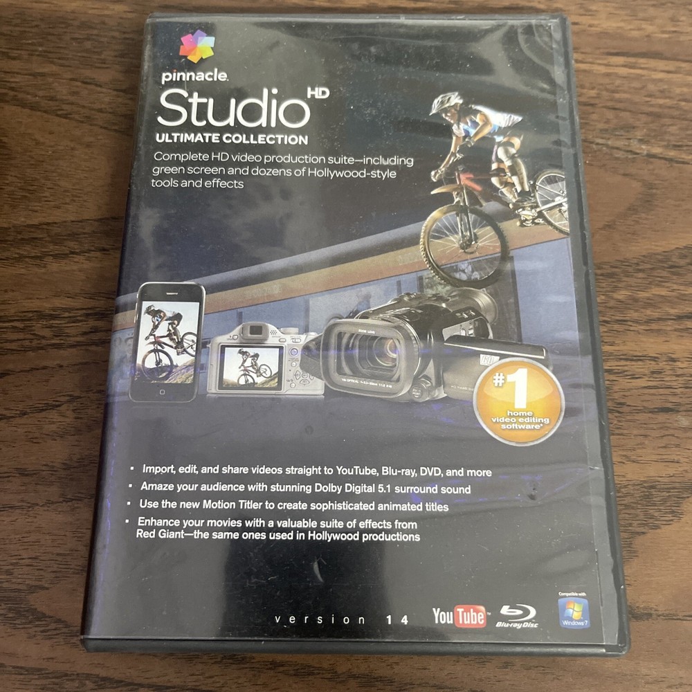 pinnacle studio hd ultimate collection 14 dvd