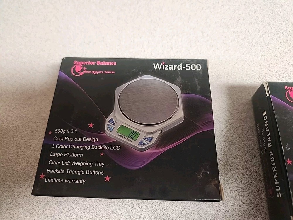 Digital Scale  500x0.1g Wizard B55