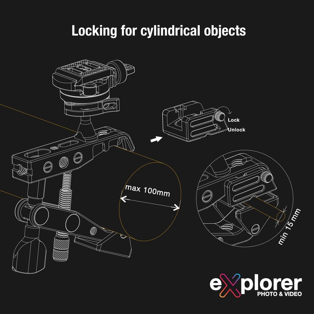 Explorer SX-MC Sidekick Magic Clamp