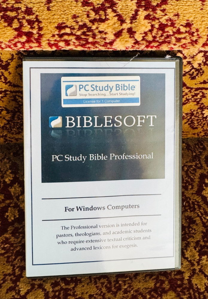 BibleSoft 2014 PC Study Bible Professional (for Windows computers)