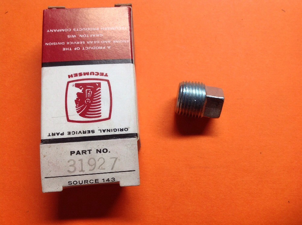 1- Tecumseh Plug Part # 31927