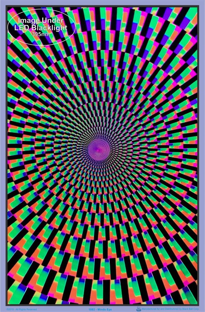 Minds Eye Blacklight Poster 23 x 35
