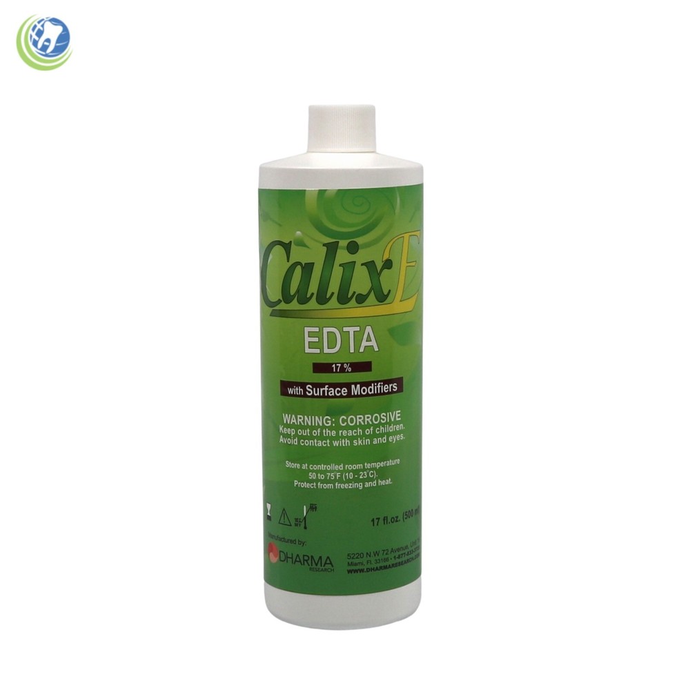 EDTA 17% 17 FL Oz (500mL) Solution with Surface Modifiers Root Canal Solution