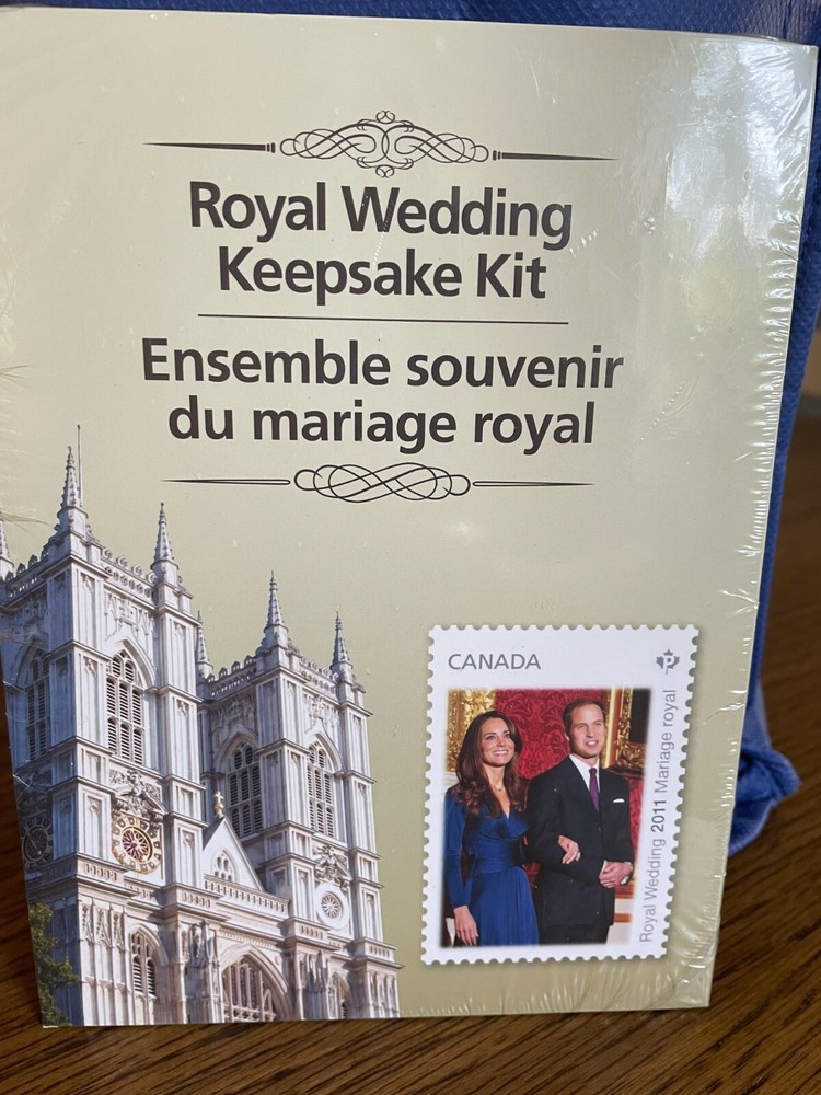 Royal Wedding Keepsake Kit from Canada - NEW (SEALED)