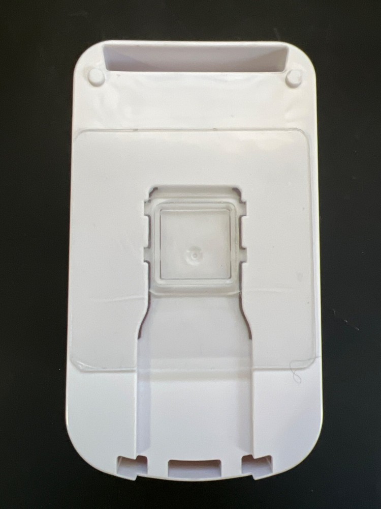 Wall-Mounted White Toothpaste Dispenser