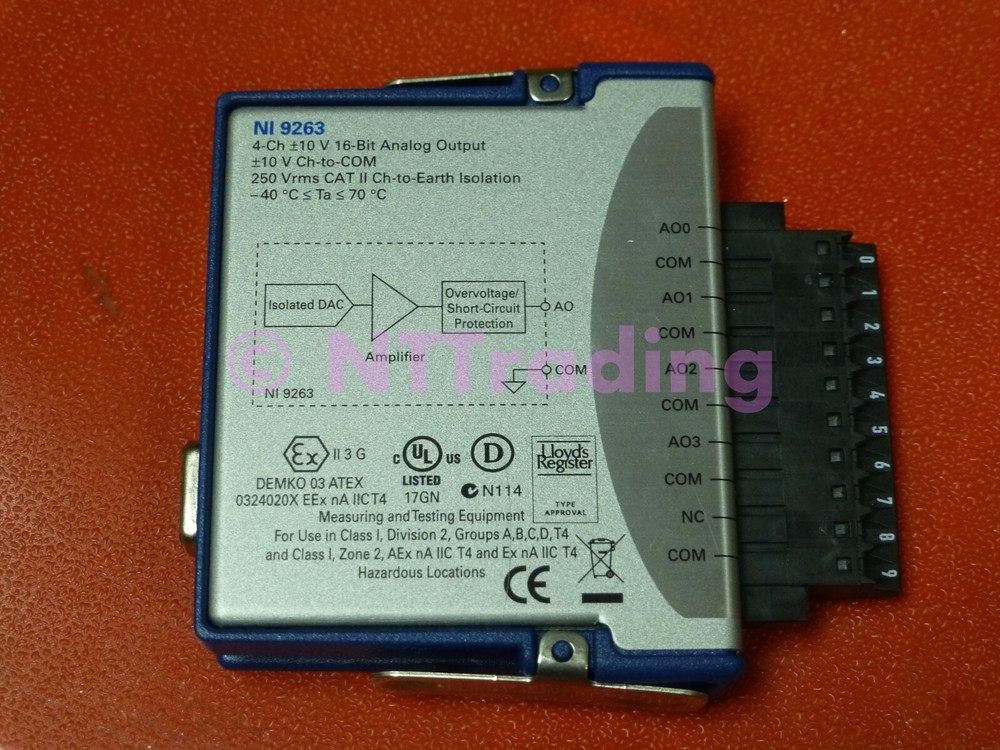 National Instruments NI-9263 cDAQ Analog Output Module
