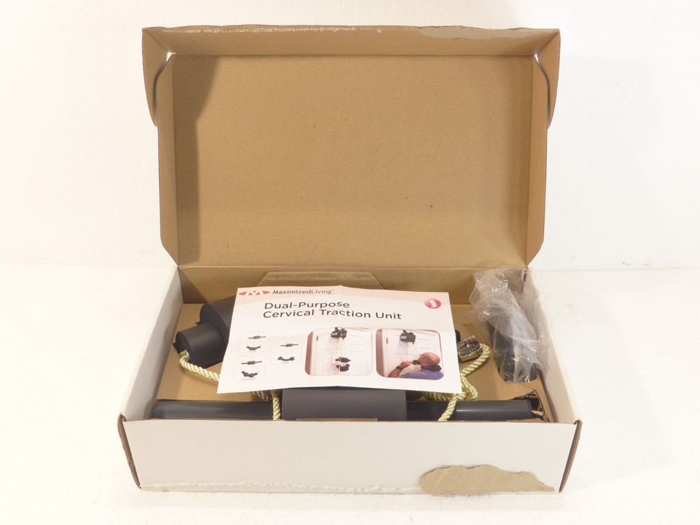 Maximized Living Dual-Purpose Cervical Traction Unit Spinal Correction System