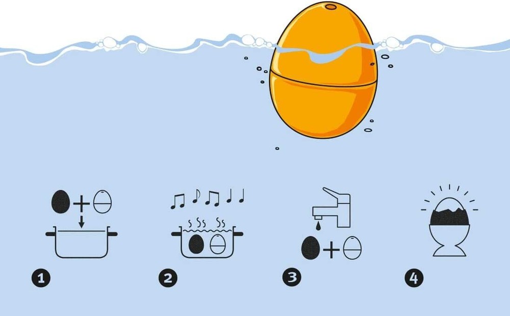 Brainstream Pirate BeepEgg Singing and Floating Egg Timer