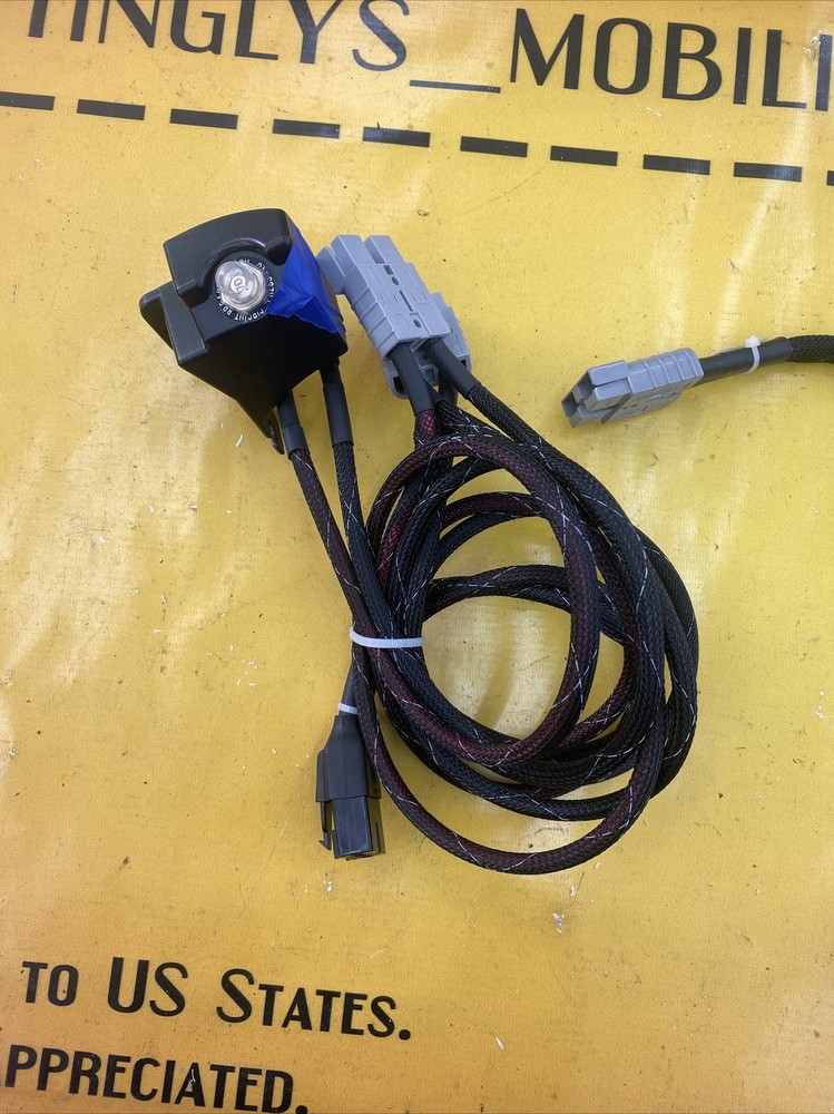 🥇Pride Quantum Q6 Edge Battery Cables with Quick Disconnect & Mini Breaker *WoW