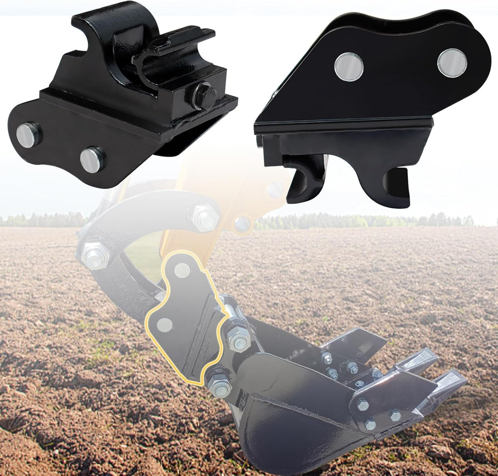Quick Change Hitch for Mini Excavators, Quick Connect Attachments Mechanical, Qu