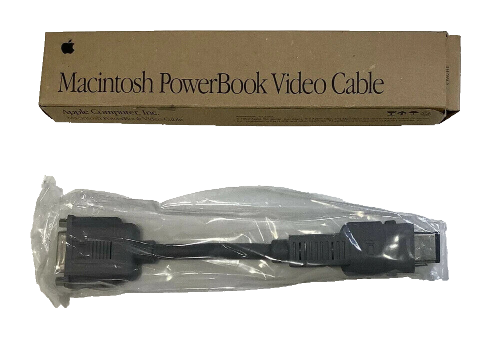 Macintosh PowerBook Video Cable NEW