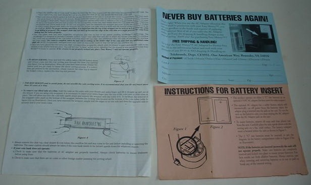 Easy Money Coin Sorting Machine with Box