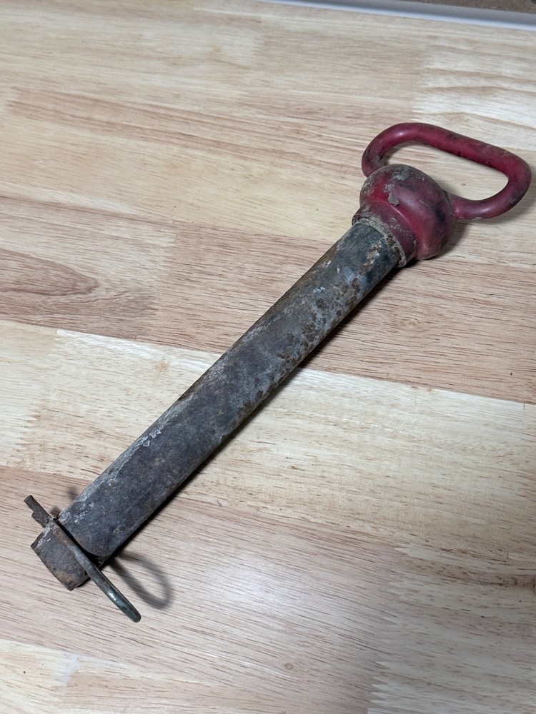 Steel Hitch Pin 1" x 9" with Clip