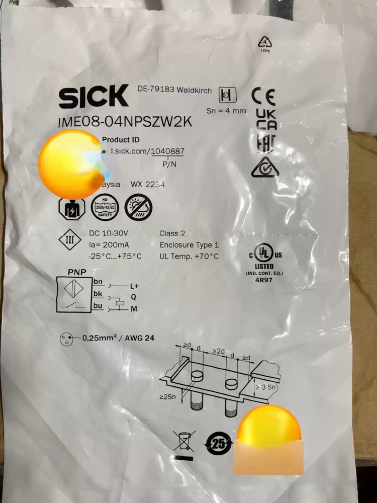 SICK IME08-04NPSZW2K 1040887