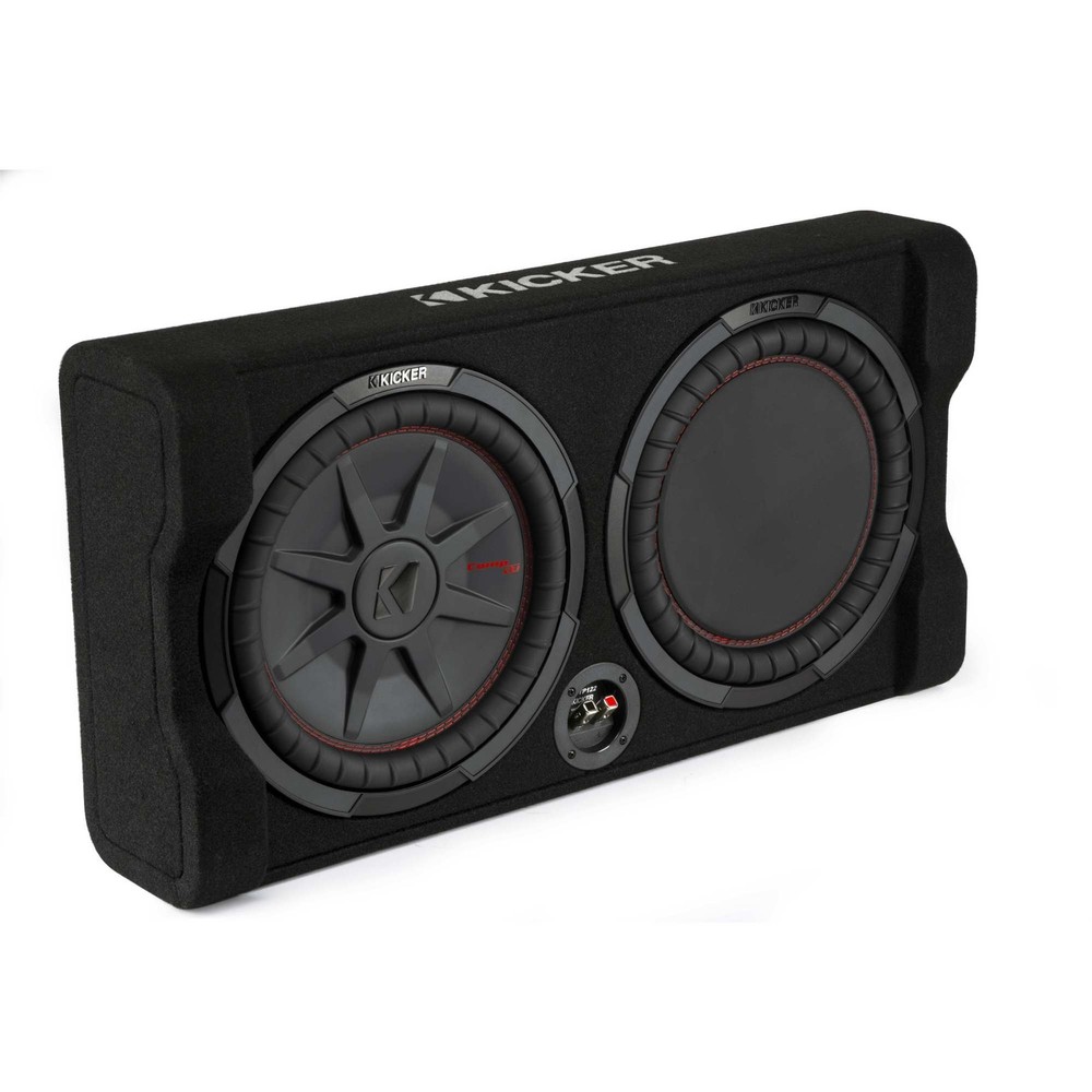 Kicker 48TRTP122 12" Thin Subwoofer w/ Passive Radiator, 2-Ohm - Used, Open Box