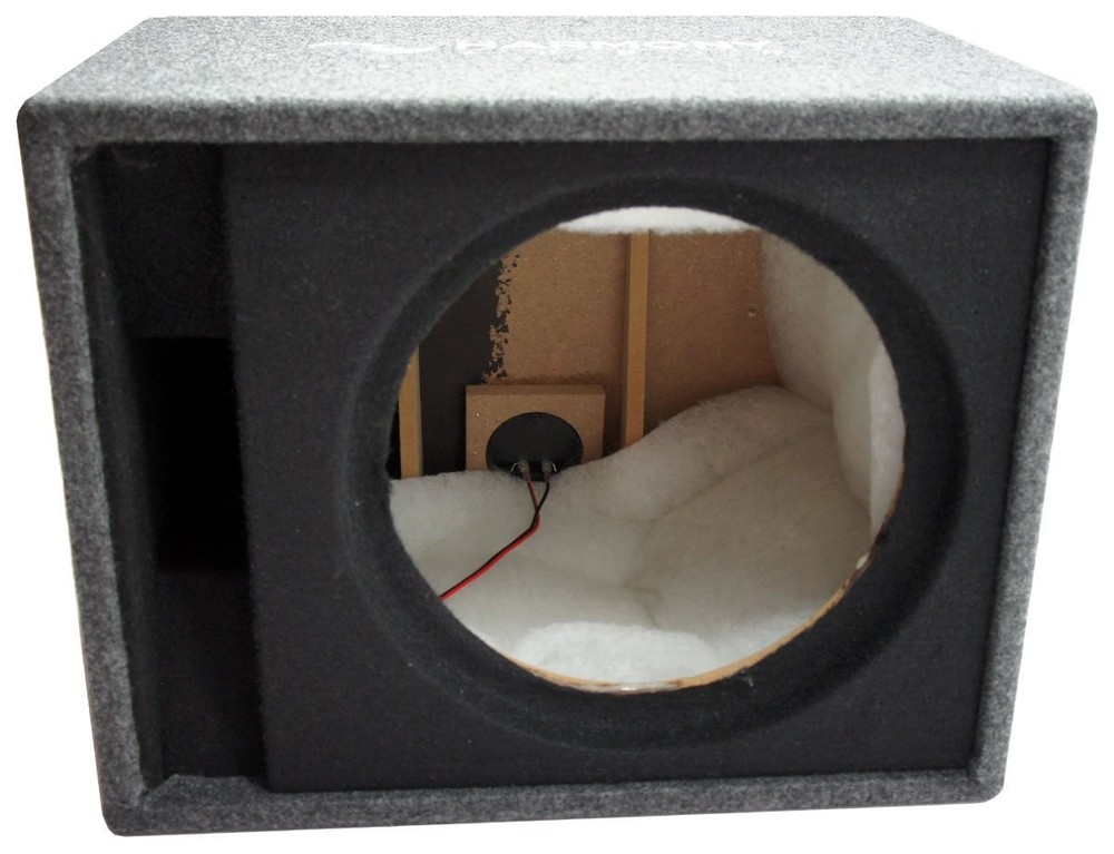 HA-E112 Single 12 Empty Vented Port Sub Box Unloaded Enclosure New