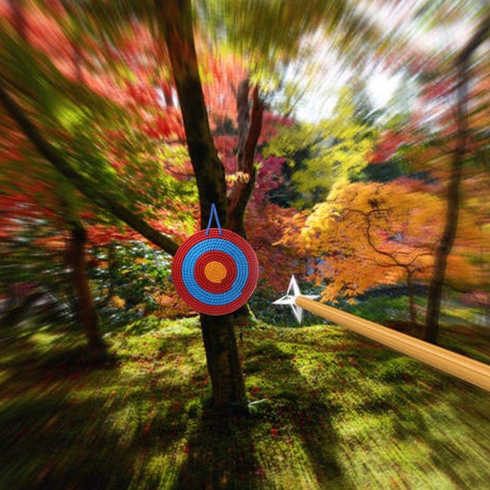 19.7” Archery Target Traditional Straw Target Bow Arrow Shooting Practice Target