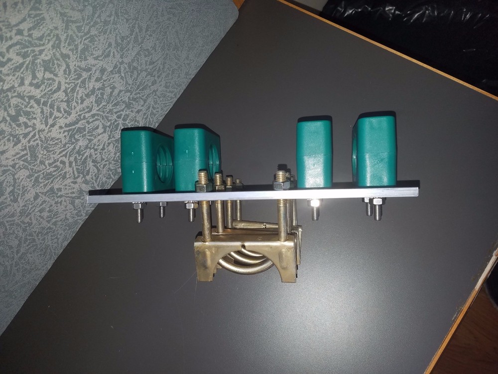 9.5"x6" Dipole-Driven Element Al.Antenna Plate 2" Driver Element to 3" Boom