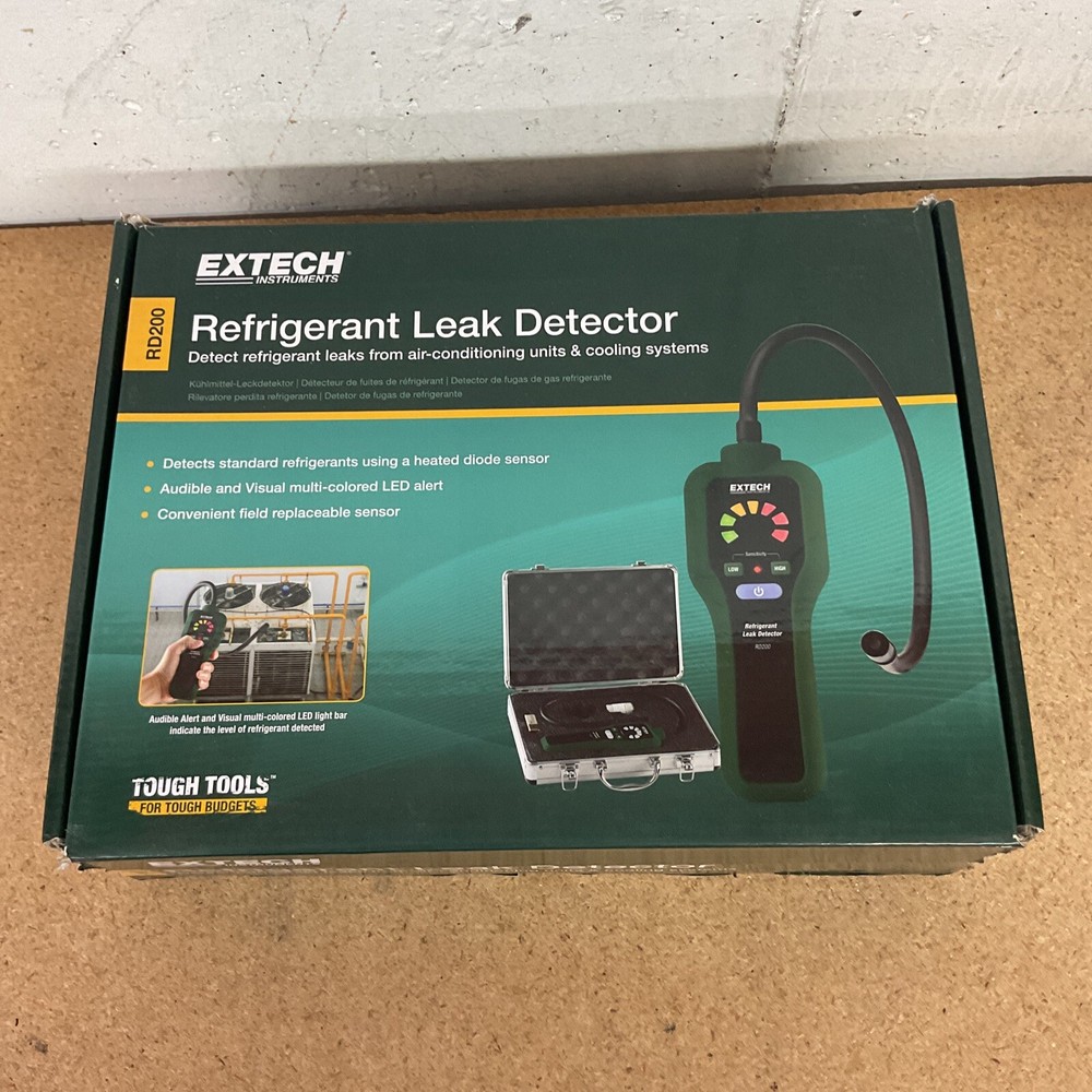 Extech Refrigerant Leak Detector RD200 New