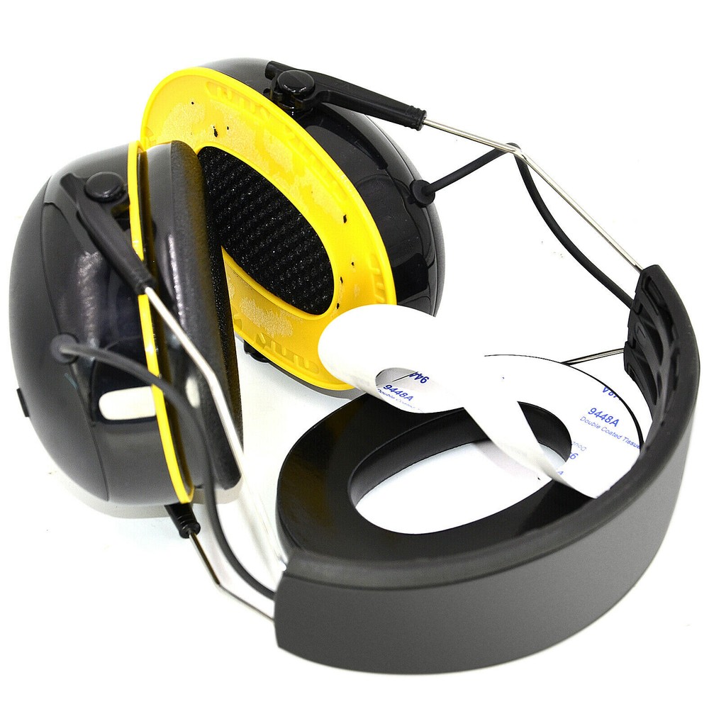 For 3M WorkTunes Connect Hearing Protector 2/4Pcs Replacement Ear Pads Black 1/2