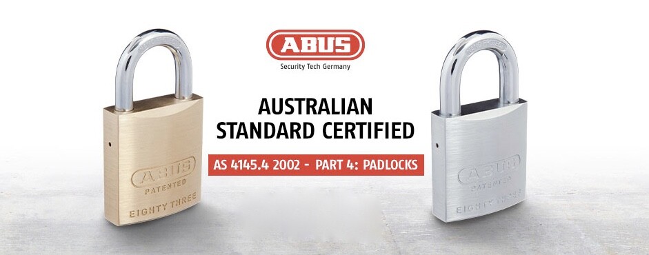 2 x Abus 83/50 Padlocks -Secure 6 Keying