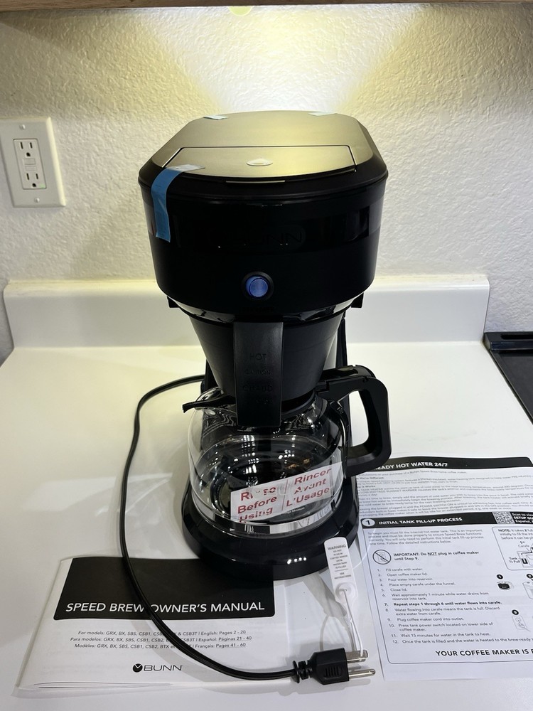 BUNN Speed Brew Select SBS Coffee Maker 10 Cup