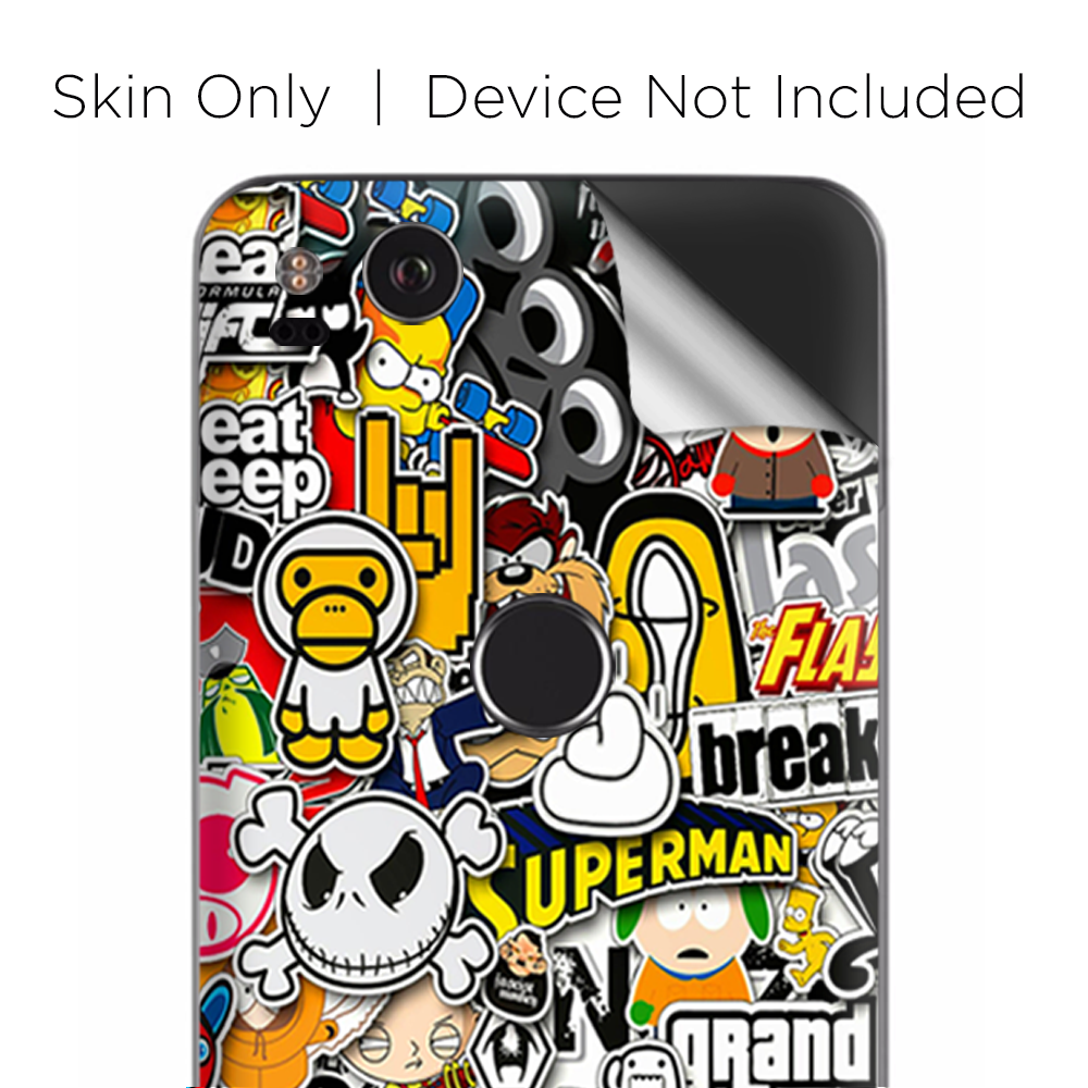 Google Pixel 2 Skins Decal Wrap Sticker Slap