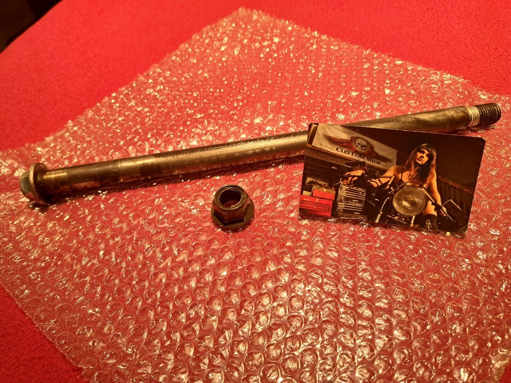1998 Suzuki GSX600F Swing Arm Bolt With Nut OEM