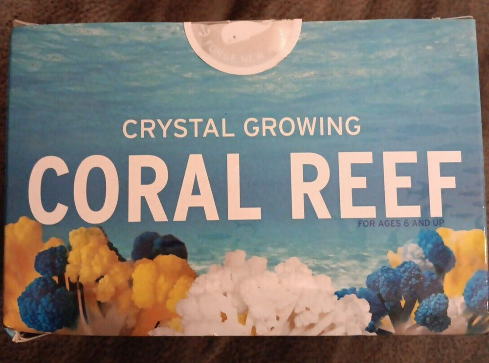 Crystal Growing Coral Reef Terraforming Kit