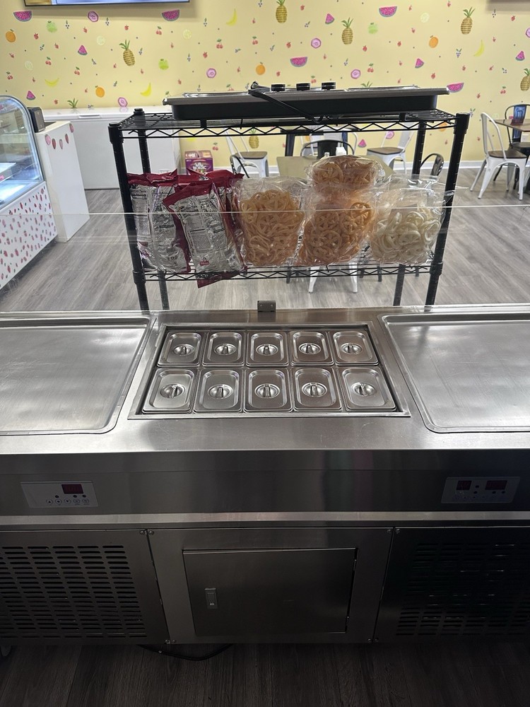 Double Rolled Ice Cream Machine