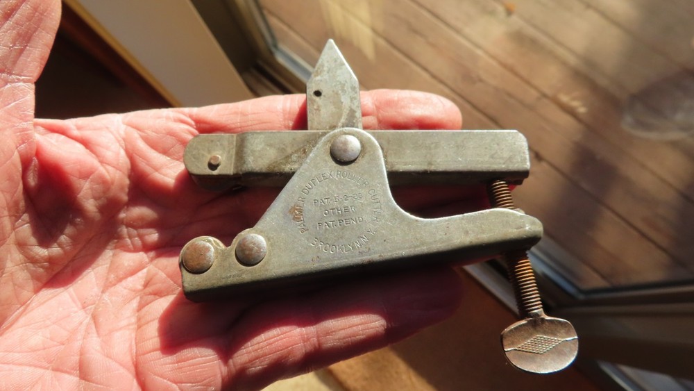 Vintage Palmer Duplex Roller Cutter  pipe cutter