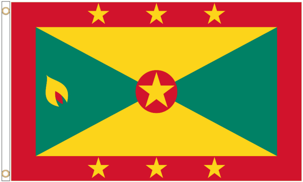 Grenada Polyester Flag - Choice of Sizes