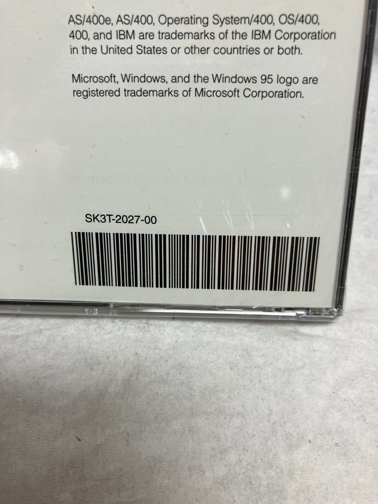 IBM AS/400 SOFTCOPY LIBRARY & INFORMATION CENTER Version 4 Release 3 Manuals CD
