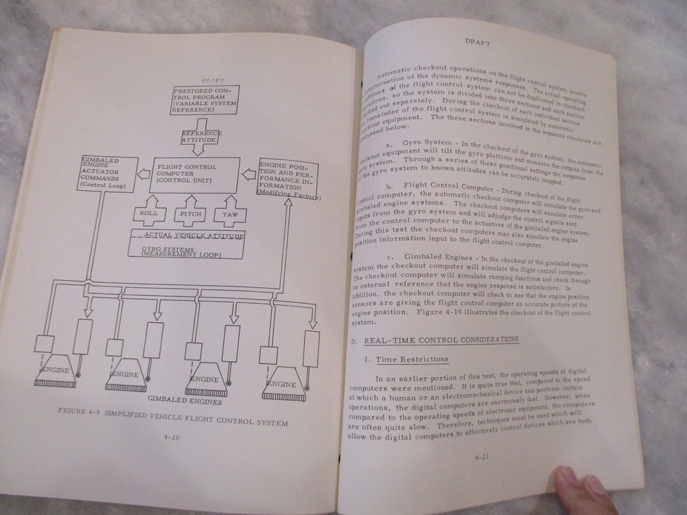 NASA MSFC *DRAFT* SATURN/APOLLO NOTES FOR CHECKOUT VEHICLE SYSTEMS BOOK-1963