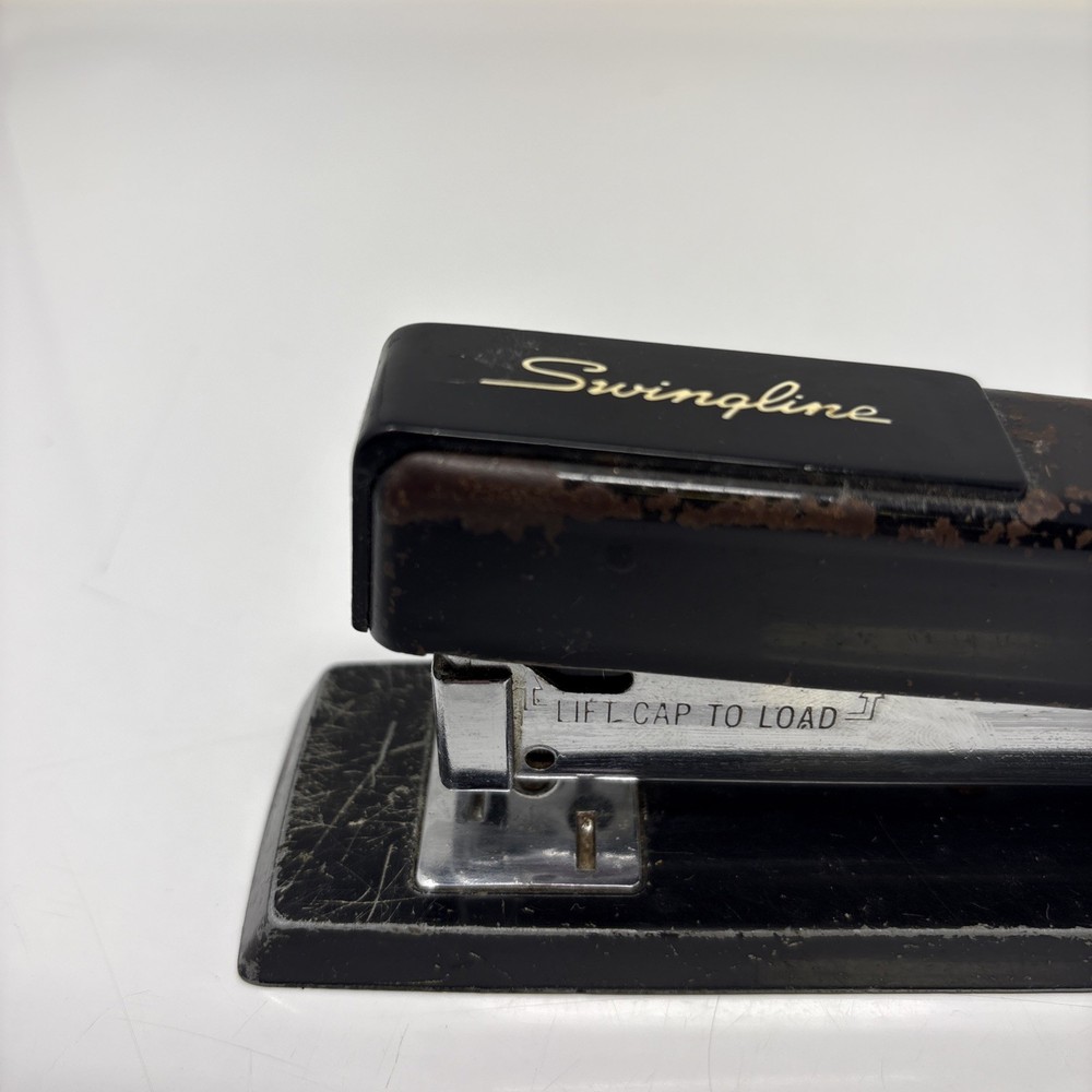 SWINGLINE 747 Stapler Model 94-41 BLACK Vintage Classic Solid Condition