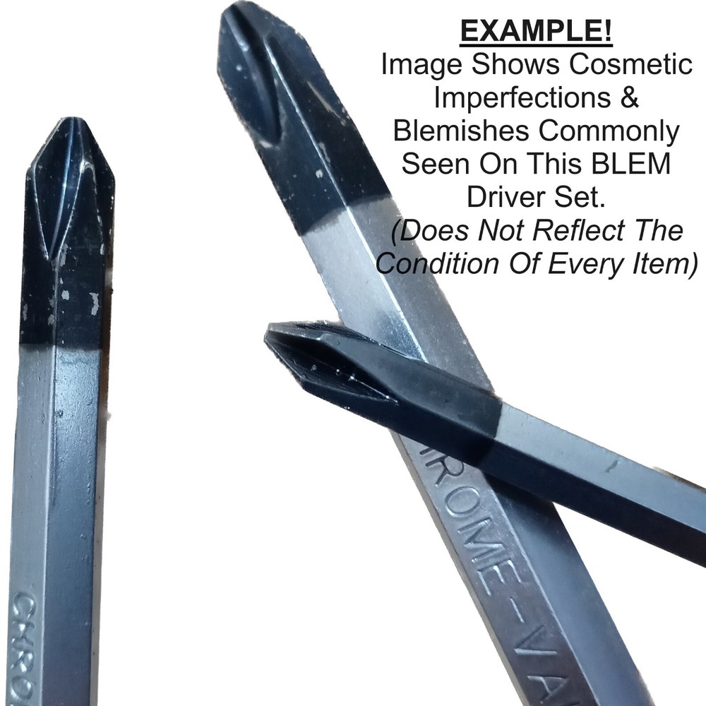 True JIS Metric Screwdriver Set Solid Tang Screw Driver Drivers #2