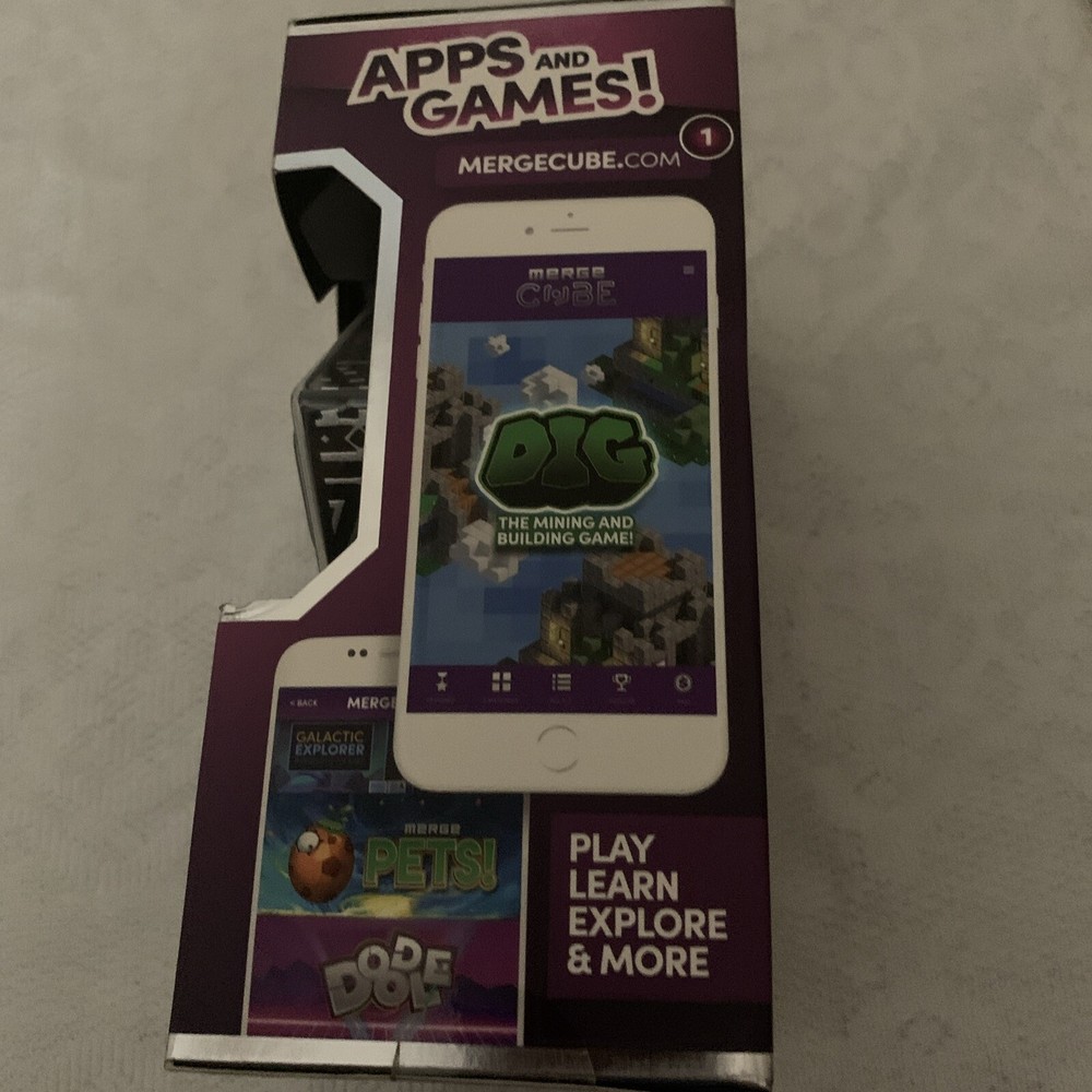 Meet The Merge Cube (Powered By Mobile Device)