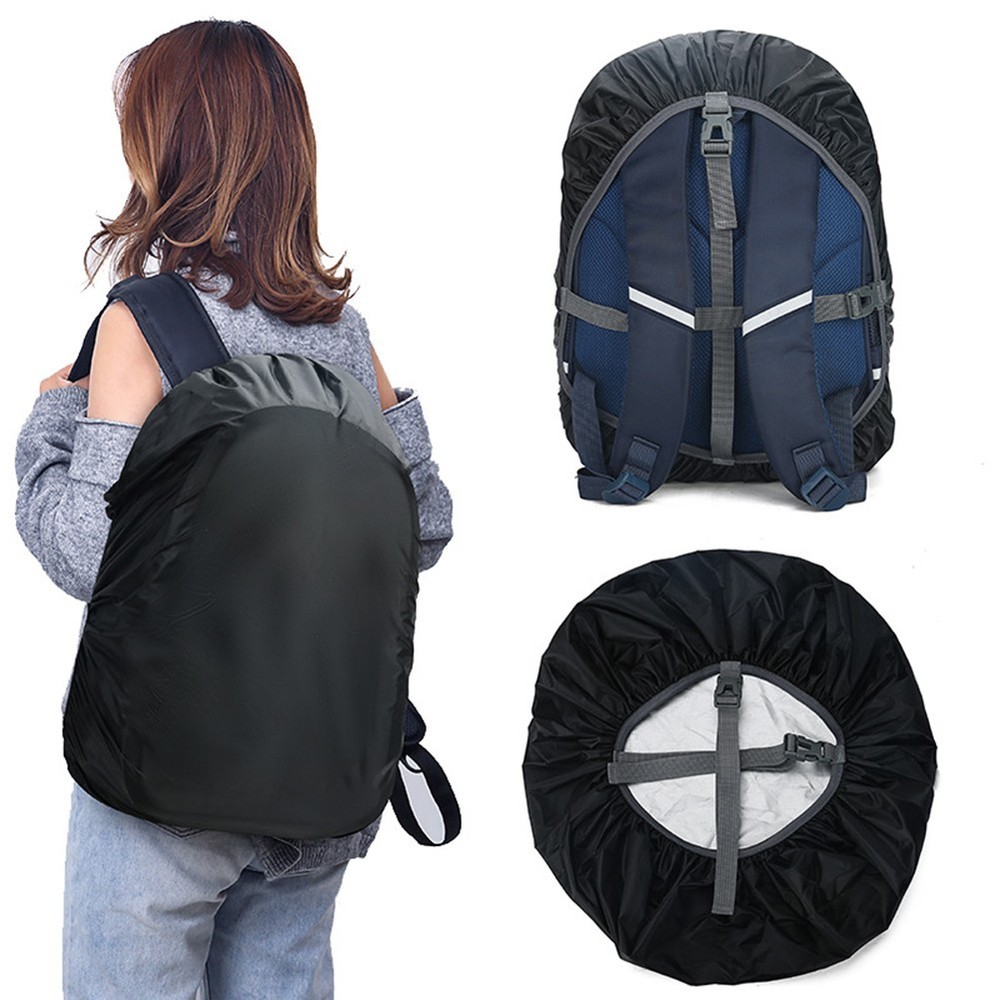 Compact Storage Backpack Rain Cover Easy To Fold High-Density Polyester
