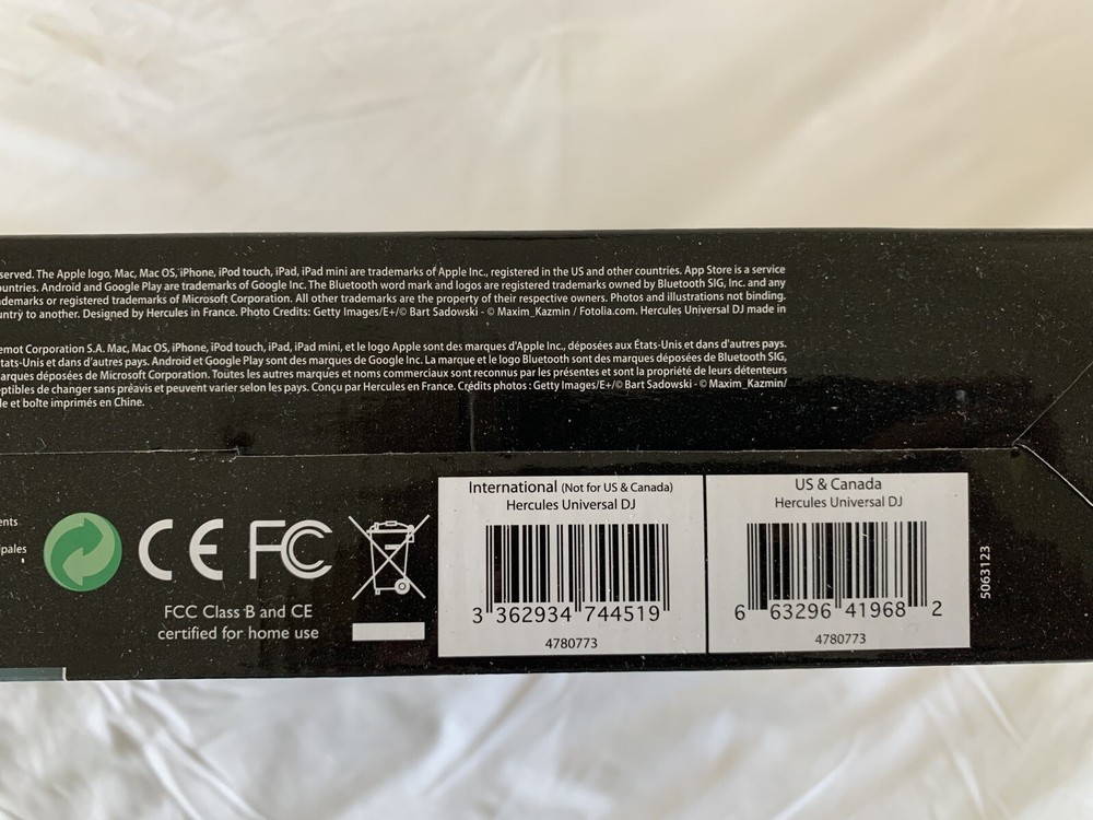 Hercules Universal DJ - Portable DJ Controller w/ Built-In Bluetooth