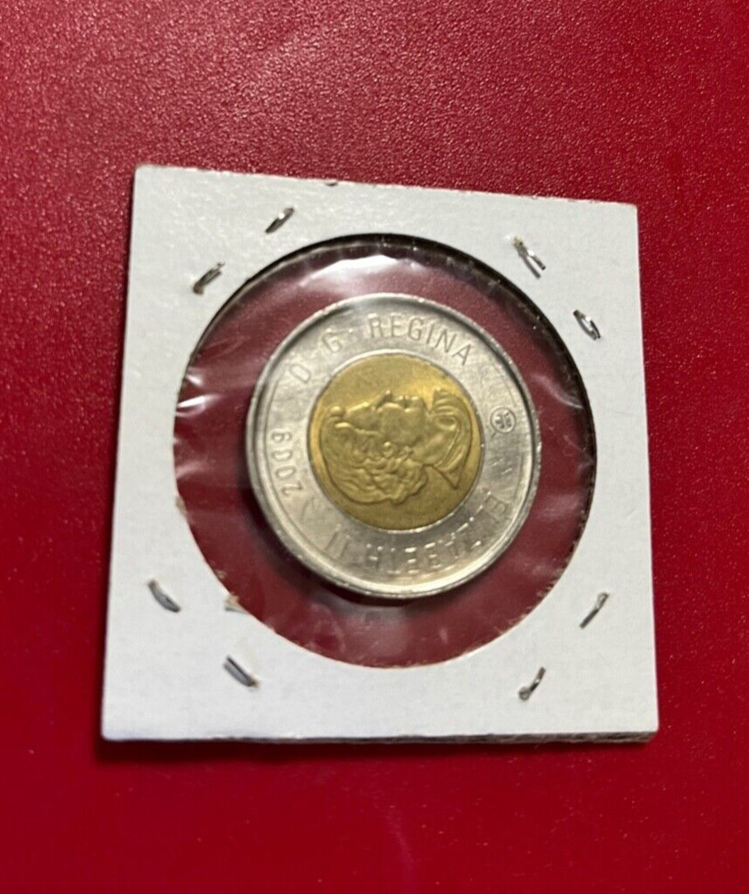 2009 CANADA $2 COIN - NICE WORLD COIN !!!
