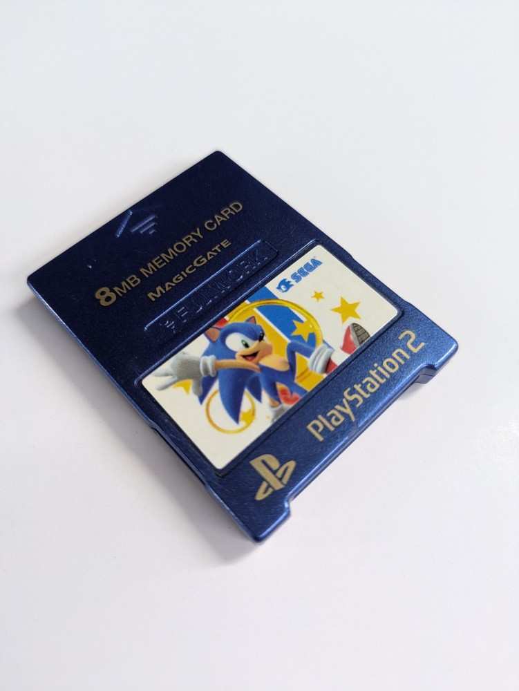 PS2 Sonic Heroes - Fujiwork Memory Card [ SCPH-10020 ]