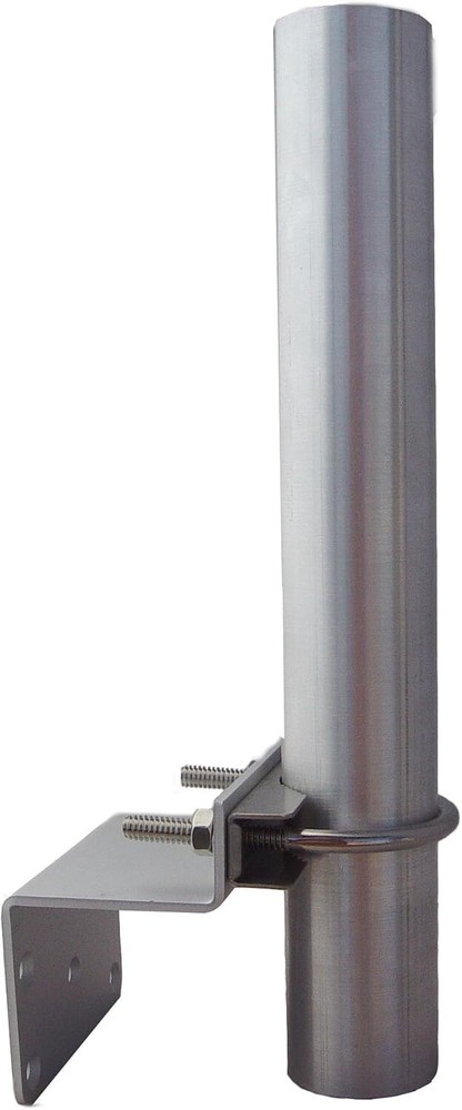 Easy Install Antenna Mount for Outdoors - 10" Pole with U-Bracket Included